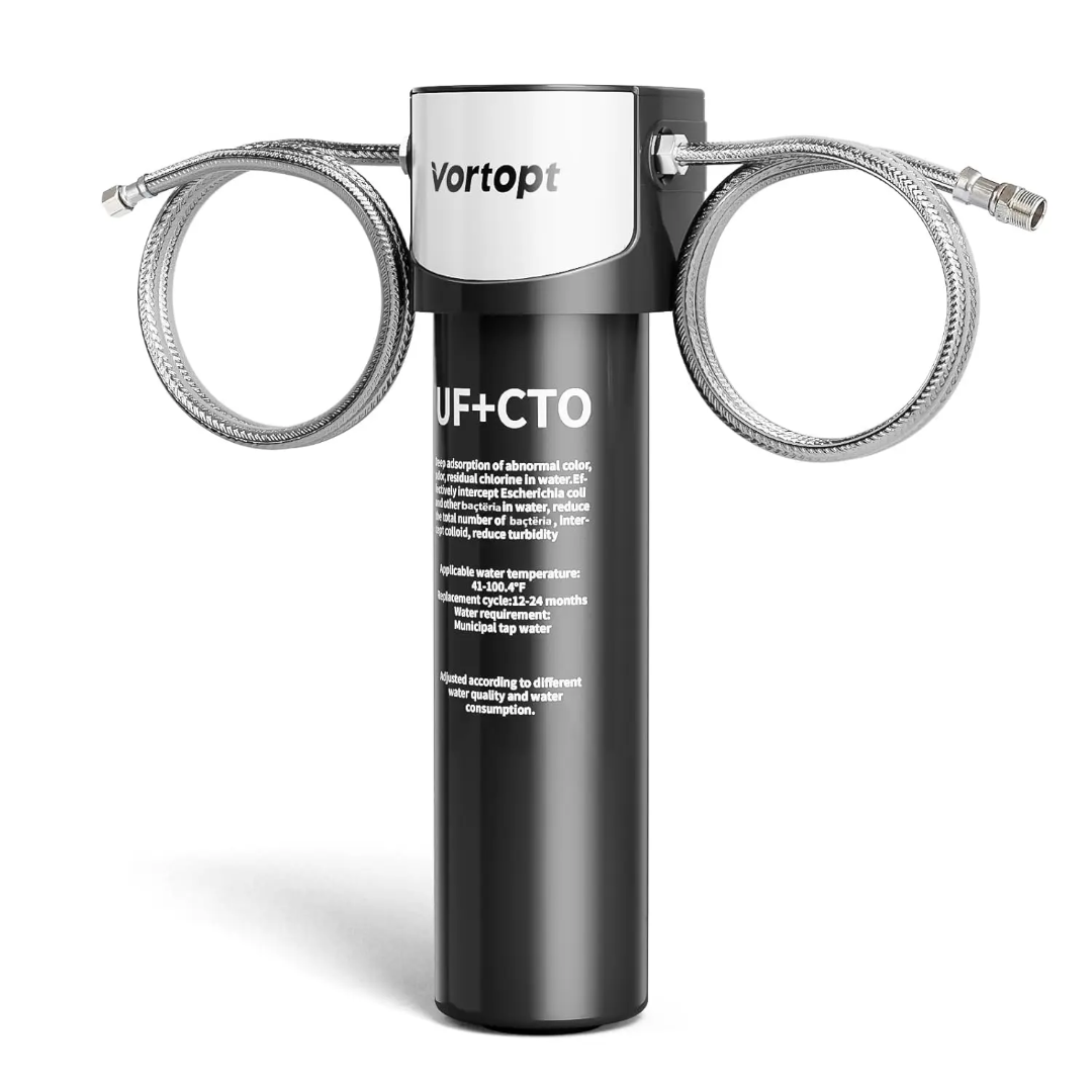 Ultra-Filtration 0.01 micron Under Sink Water Filter System | Reduces PFAS, Microplastics & Bacteria