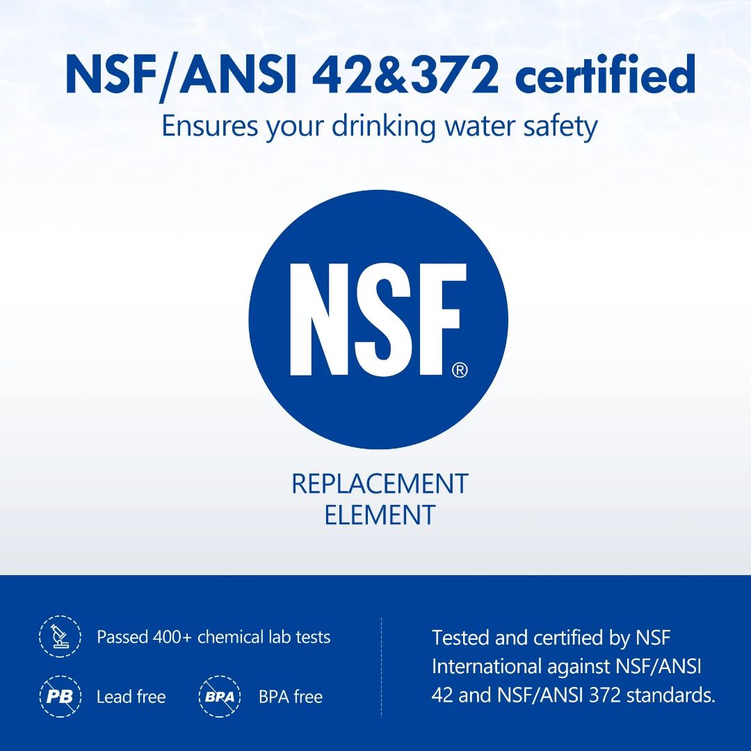 Kitchen Tap Faucet Water Filter Purifier with Activated Carbon Filter