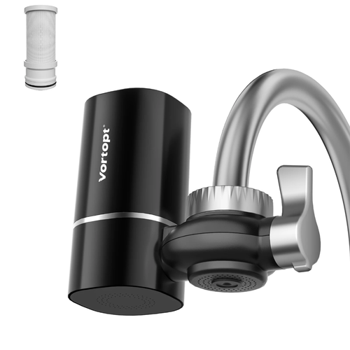 Kitchen Tap Faucet Water Filter Purifier with Activated Carbon Filter
